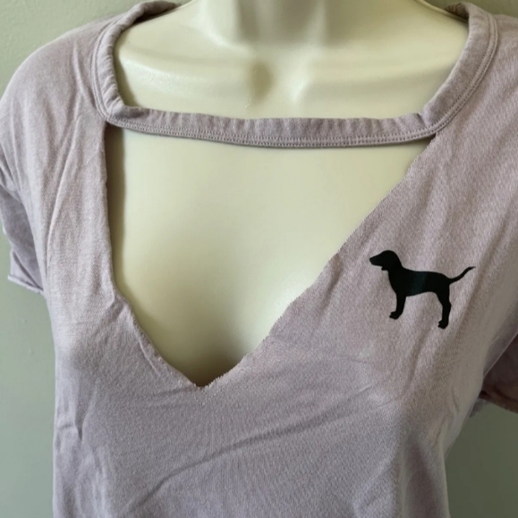 Victoria Secret- Lilac Color T-Shirt Dress-L - Picture 2 of 2